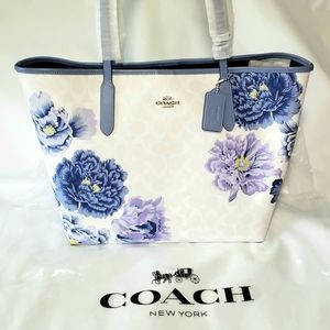Coach Kaffe Fasset Peony City Tote